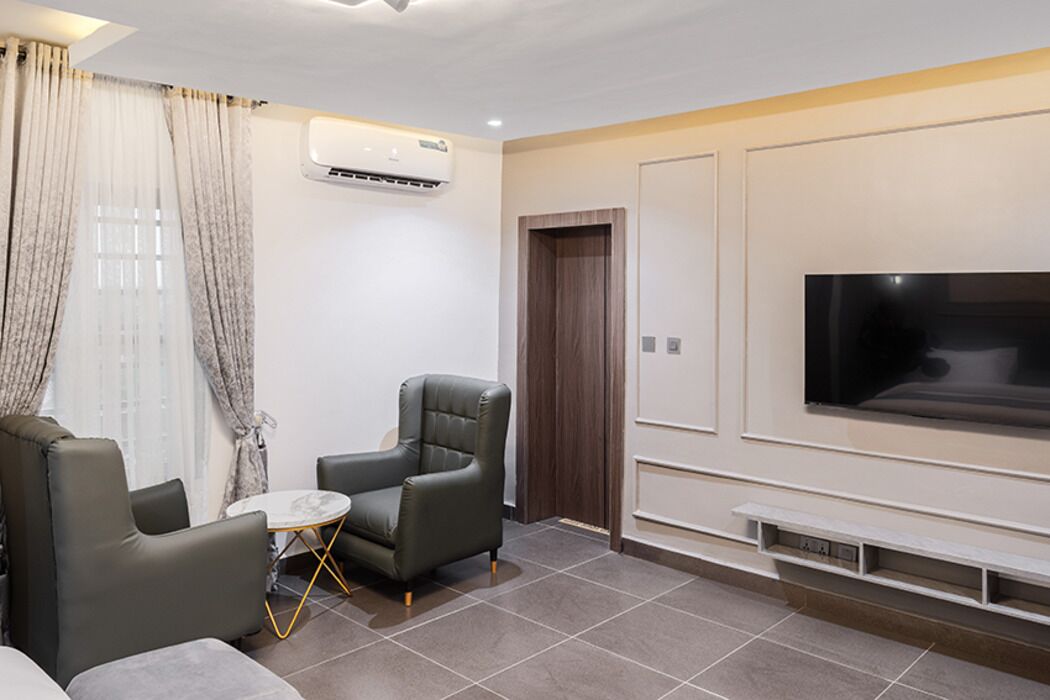 Quarto executivo | Área de estar