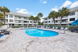 Pool - Central Seagrove Condo, 3-Minute Walk to the Beach, Two Pools, Tennis/Pickleball (Santa Rosa Beach)