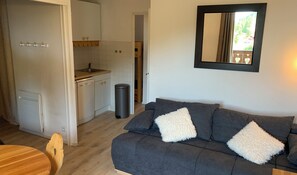 Living area - Risoul T2 4-6 pers - Balcon piscine sauna (Risoul)