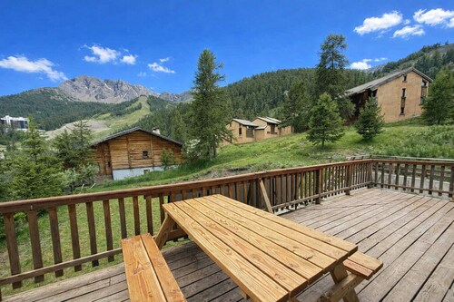 Vars grand appt 4ch • Terrasse • 100m des pistes