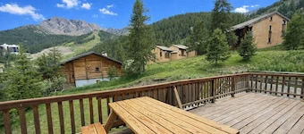 Vars grand appt 4ch • Terrasse • 100m des pistes