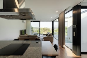 Vila Deluks, 2 kamar tidur, pemandangan gunung | Interior