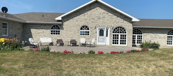 3-bedroom section of home in the country with amazing privacy
