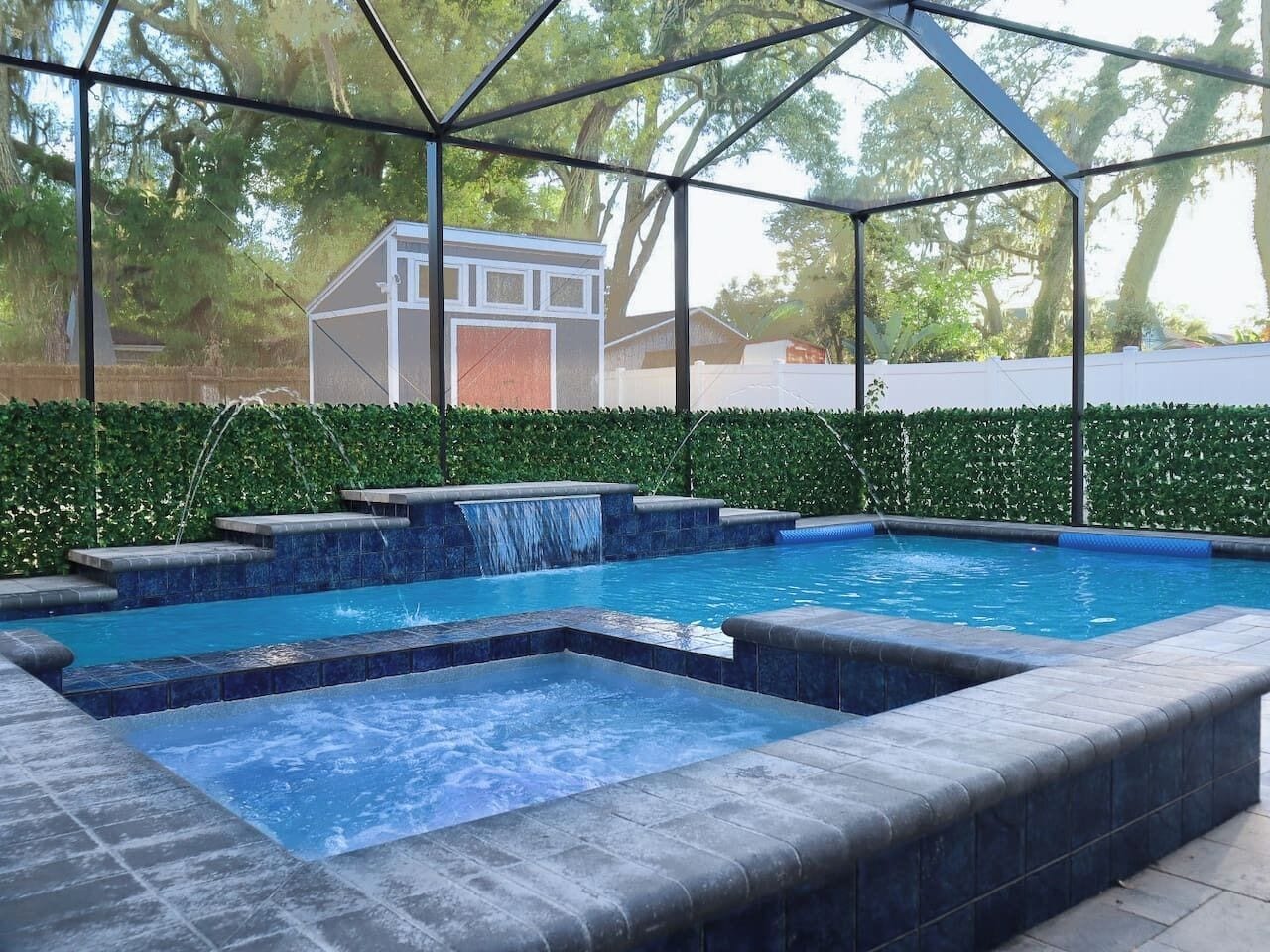 Piscine chauffée