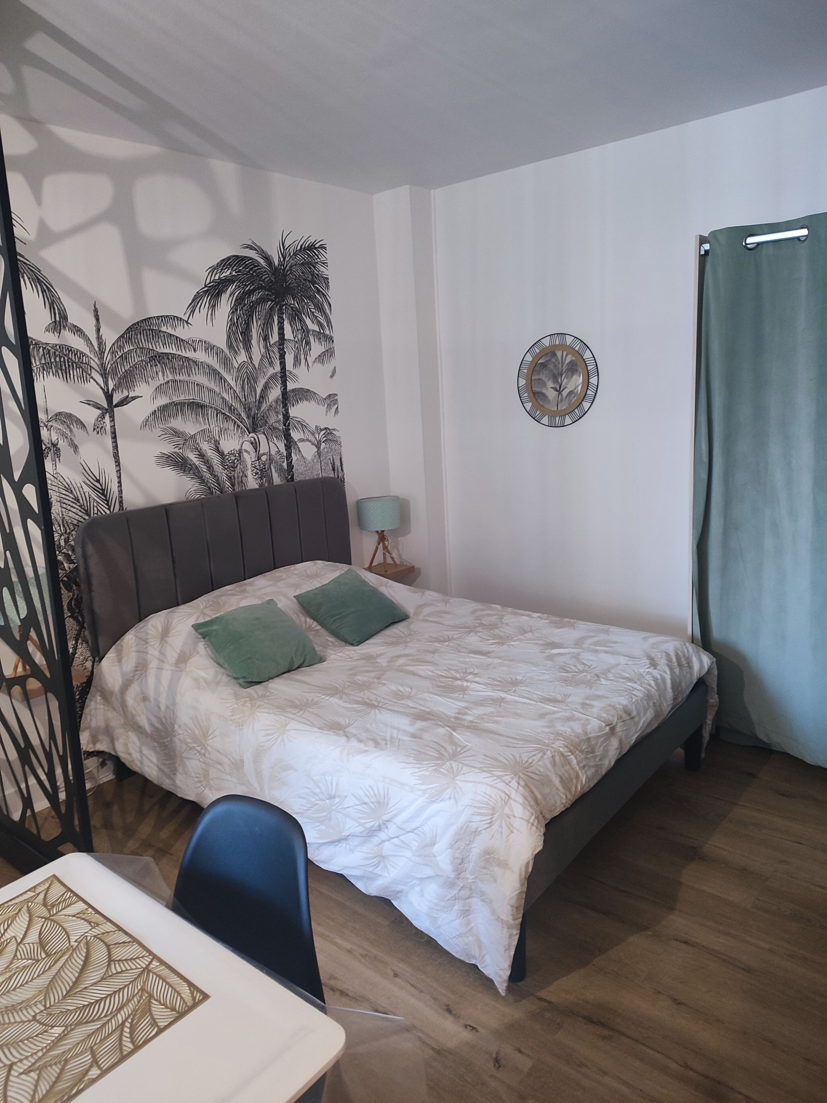 1 bedroom, iron/ironing board, Internet, bed sheets