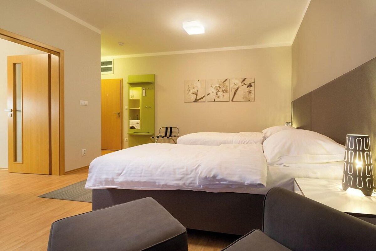 Wifi gratis y ropa de cama 