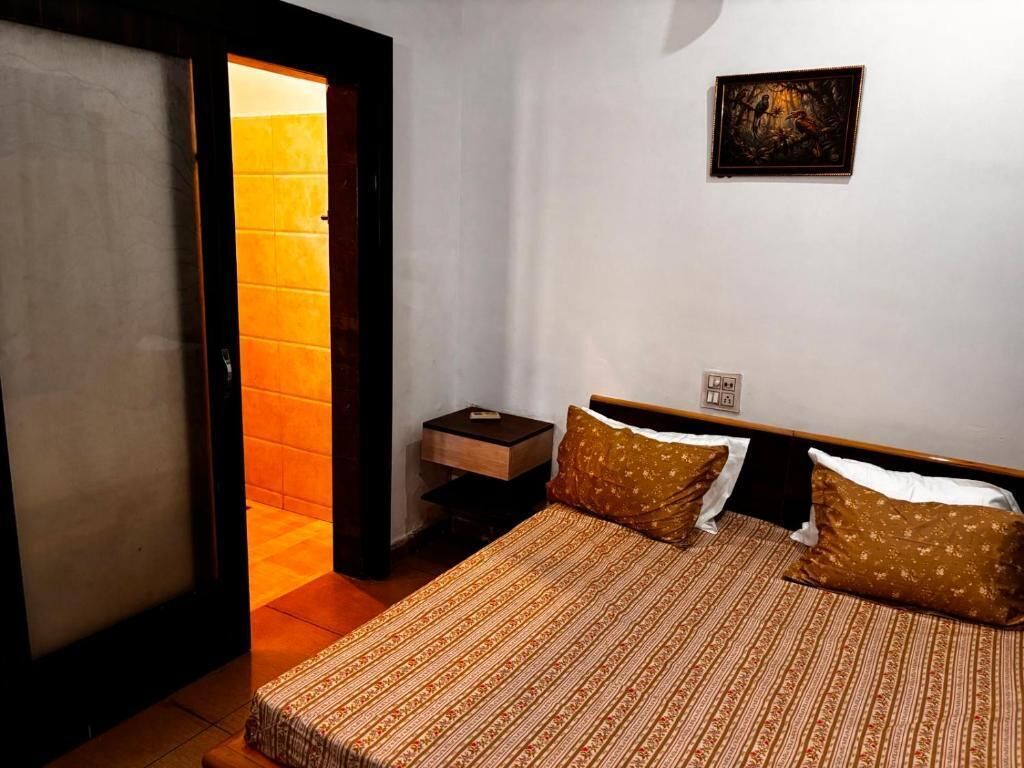 Doppelzimmer, Balkon, Gartenblick