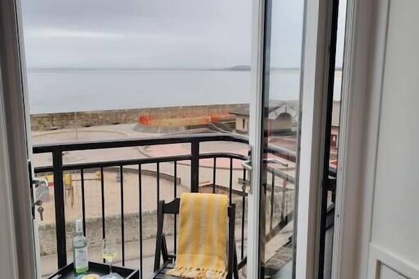 Balcony and great views.