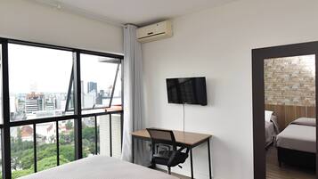 Iron/ironing board (on request), WiFi (free)