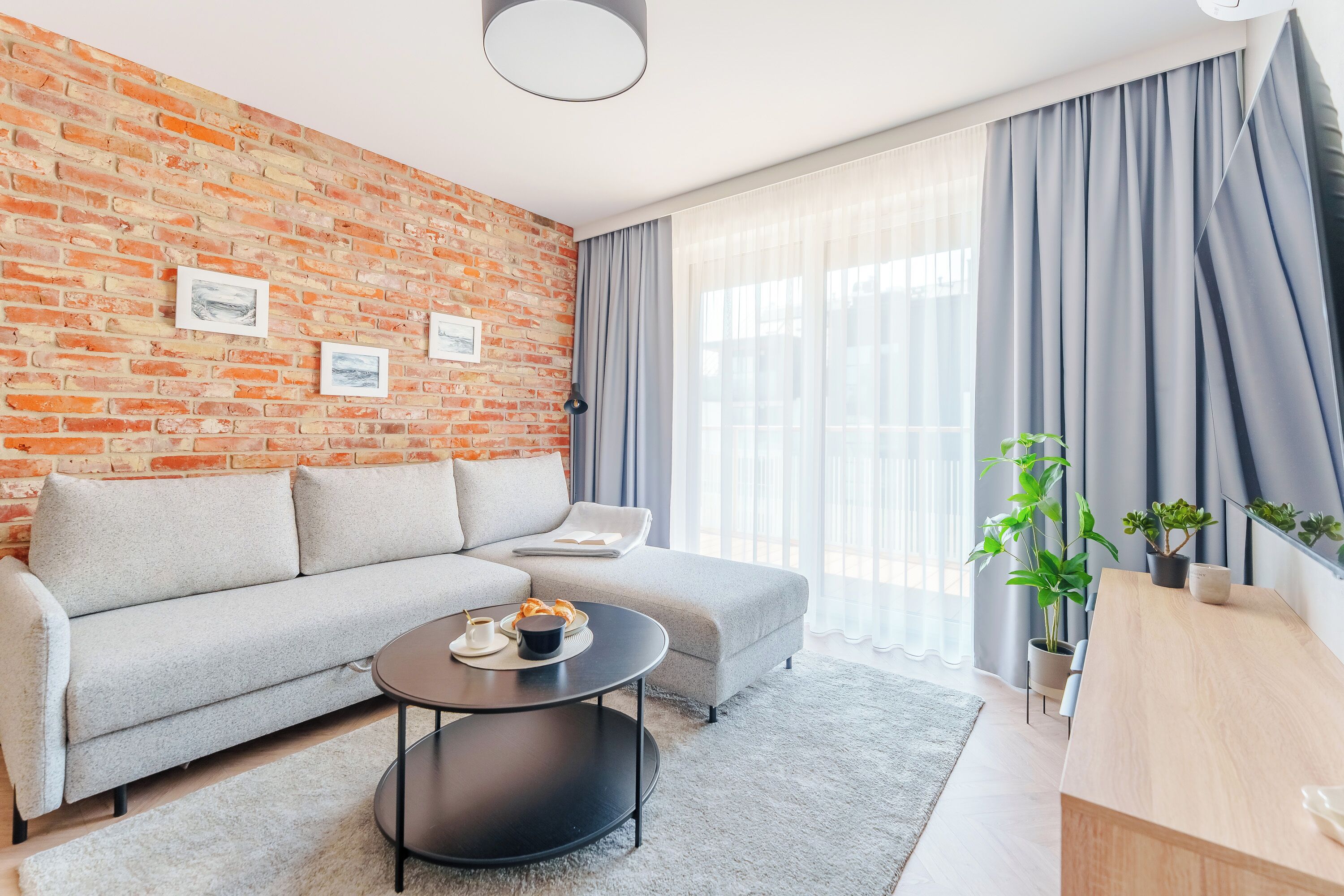 Appartement Premium, salle de bains privée | Coin séjour