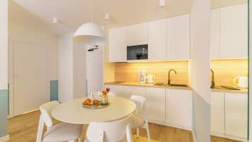 Appartement Prestige, rez-de-chaussée | Restauration