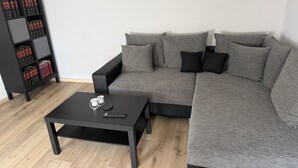 Living area - Holiday Home 'Fewo Silichner' with Wi-Fi (Hermersberg)