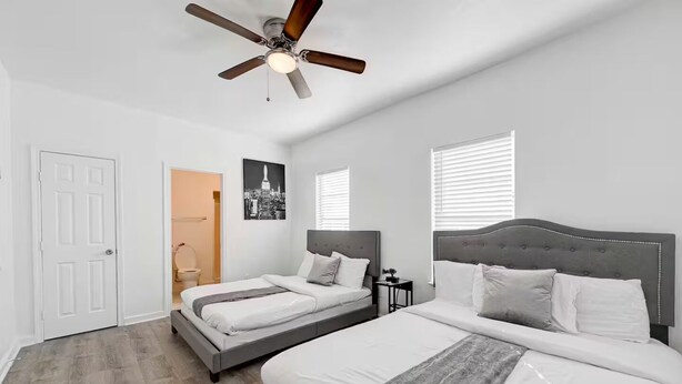 3 soverom, strykejern/-brett, wi-fi og sengetøy