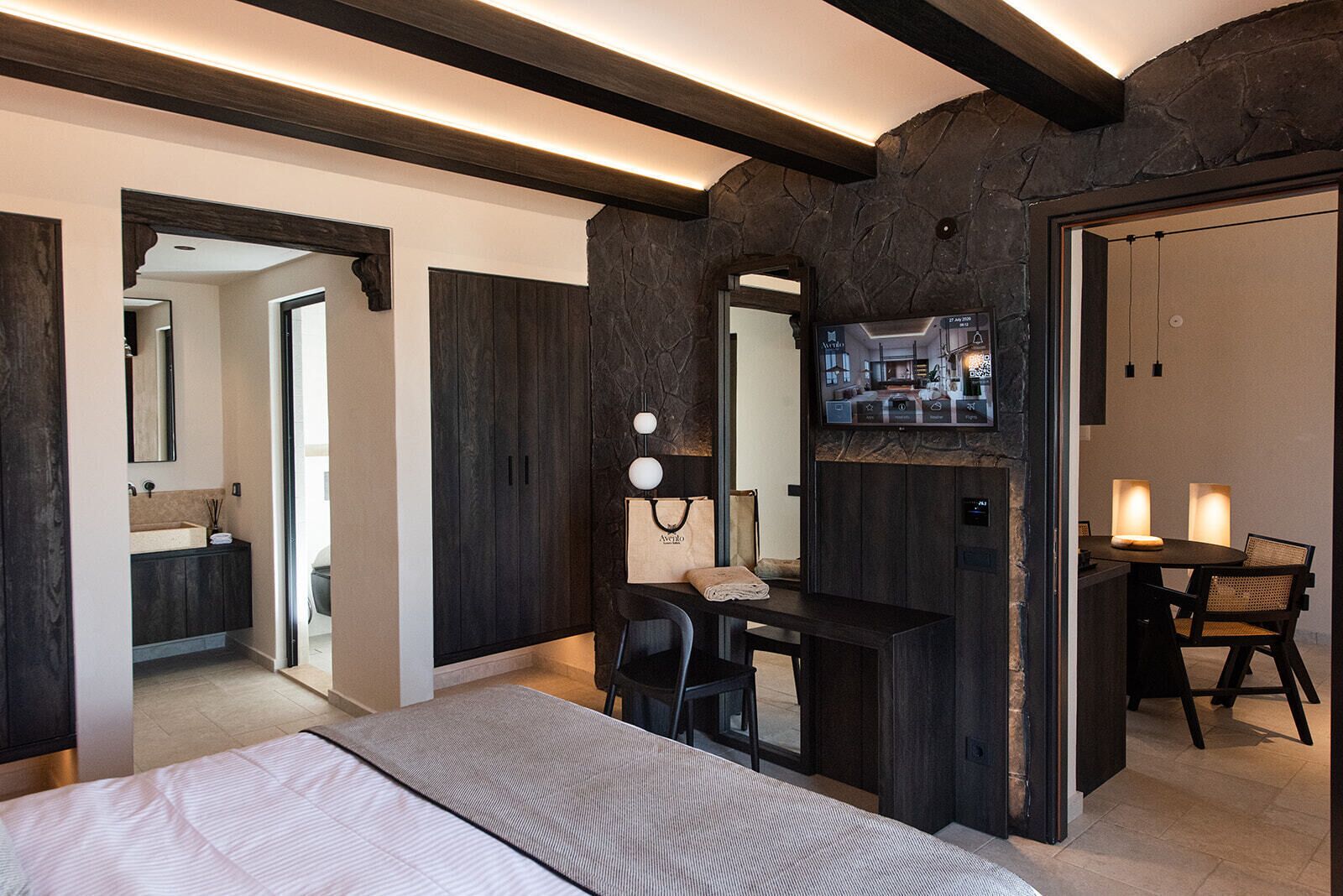 Deluxe-Apartment, Meerblick | Allergikerbettwaren, Zimmersafe, Bügeleisen/Bügelbrett, kostenloses WLAN
