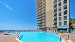Condo, várias camas (Tidewater 1800) | Piscina | Piscina interna, piscina externa