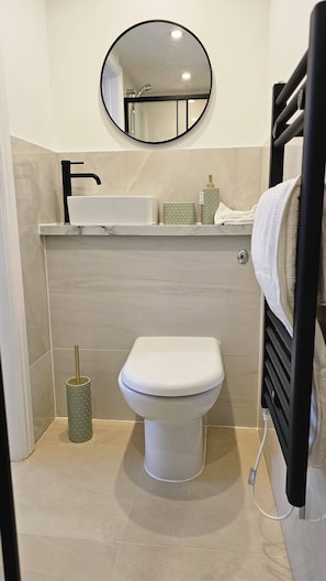Chalet, 1 chambre, patio | Salle de bain