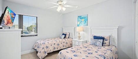 2 habitaciones, wifi gratis y ropa de cama