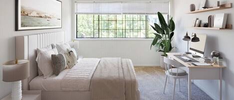 1 bedroom, iron/ironing board, WiFi (free), bed sheets