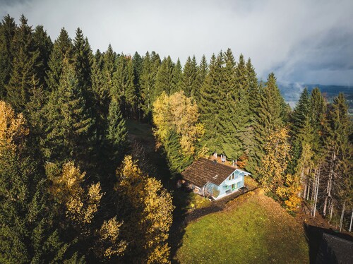 Bregenzerwald Ferienhaus mit viel Panorama - optimal für 2 bis 8 Personen
