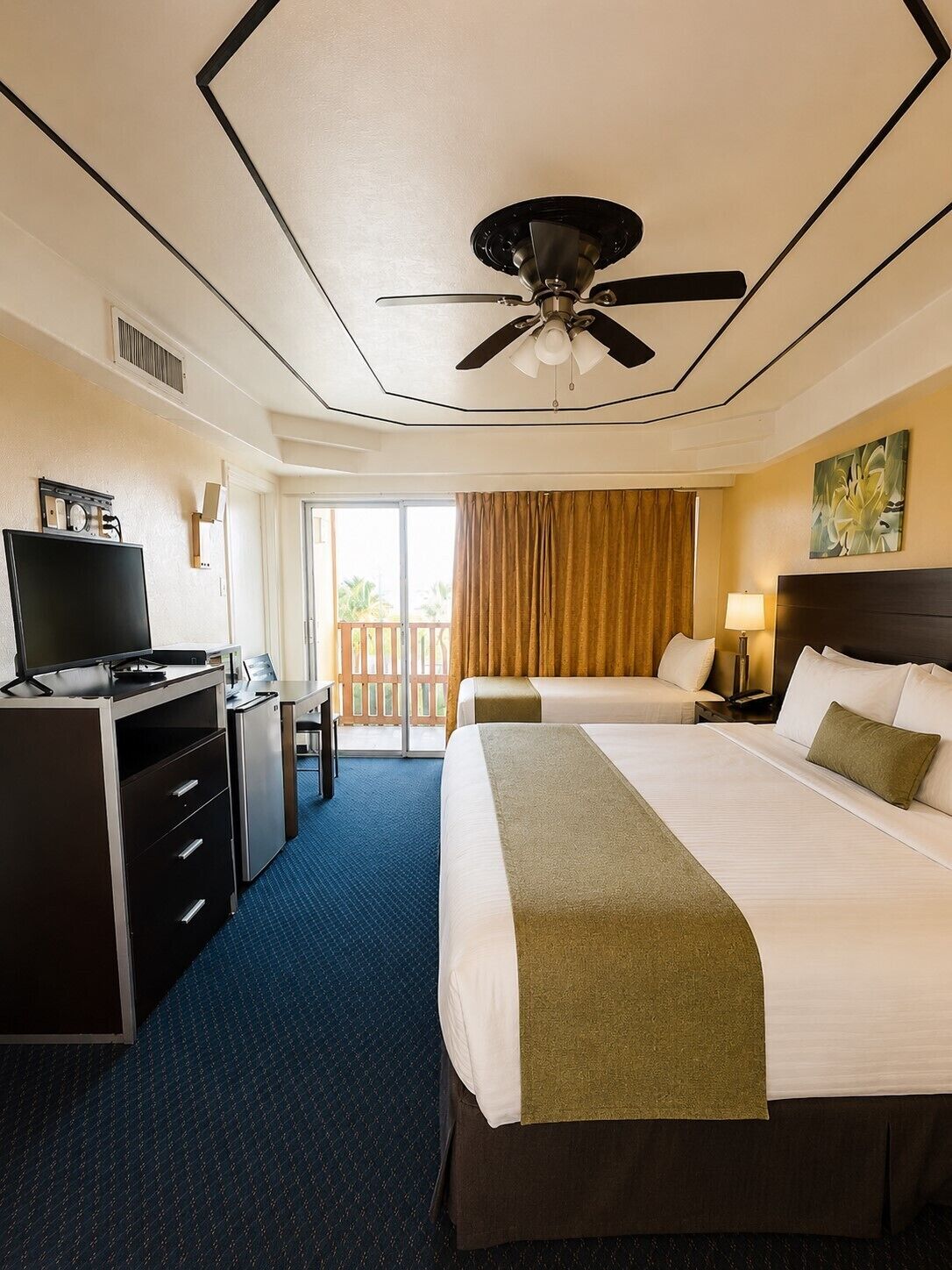 In-room safe, blackout curtains, iron/ironing board, free WiFi