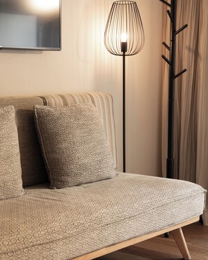 Superior Double Room, Balcony | Minibar, in-room safe, desk, blackout drapes