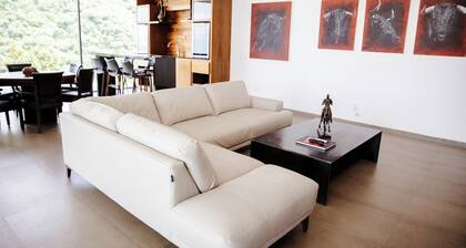 Luxury 5-BR villa with private chef, lake views & heated pool