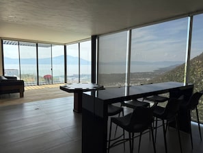Dining - Luxury 5-BR villa with private chef, lake views & heated pool (Jal.)