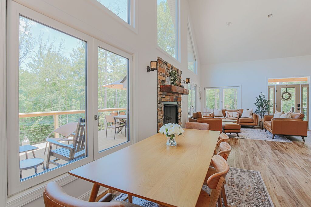 Ferienhaus, eigenes Bad (On Mountain Time) | Speisen