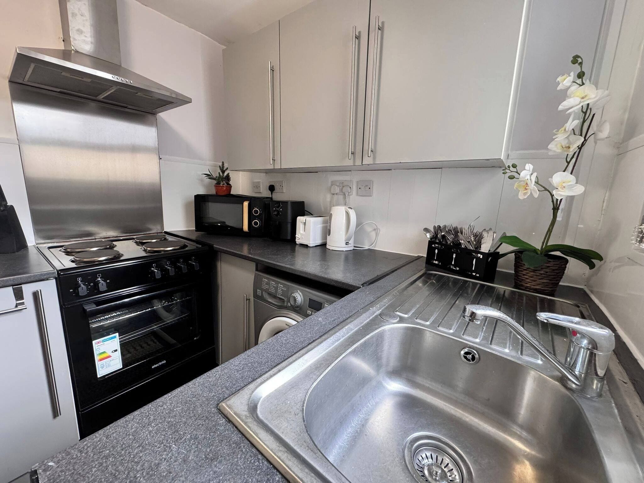 Casa, 3 habitaciones | Cocina privada