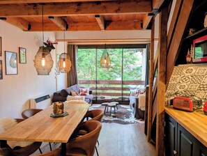 Interior - Le Cerf Blanc, appartement de charme proche des pistes, Les Angles (Les Angles)