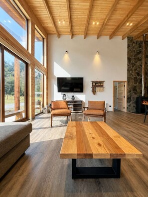 Living area - Casa para 8 Personas a solo 5 km de Corralco (Malalcahuello)