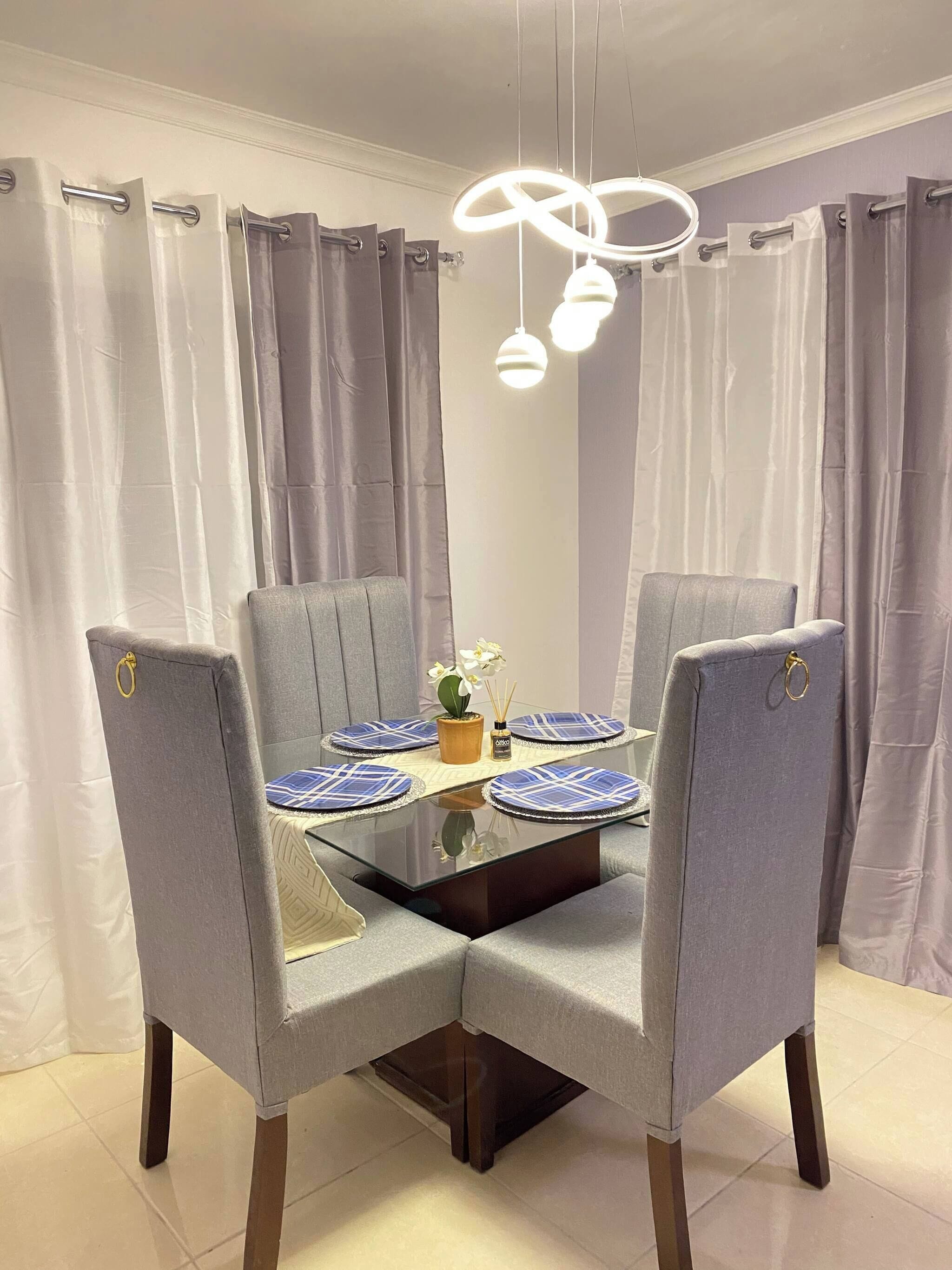 Apartment, 3 Bedrooms, Balcony | Dining room