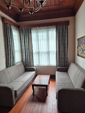 Deluxe Suite, City View | Living area | Computer monitors, printers - Ali Paşa Konağı Sarıyer (İstanbul)
