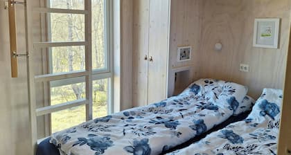 Chalet avec sauna et emplacement pour feu de camp