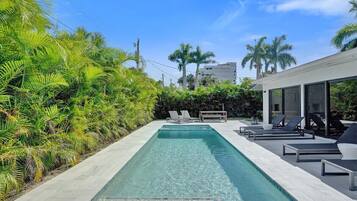 Apartment, Private Bathroom, Garden View | Outdoor pool