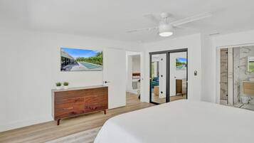 Appartement, salle de bains privée, vue jardin