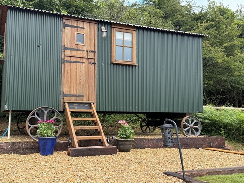 Where luxury meets farm life in rural Wales yet close to amenitie.