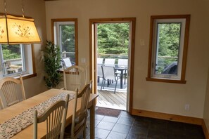 Dining - Spacious Madawaska River Cottage with Hot Tub, Games Room & Dock (Brudenell, Lyndoch and Raglan)