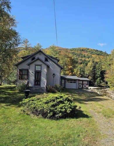 Historic Schoolhouse on river in enchanting Keene Valley Adirondacks