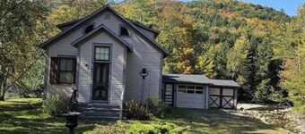 Historic Schoolhouse on river in enchanting Keene Valley Adirondacks