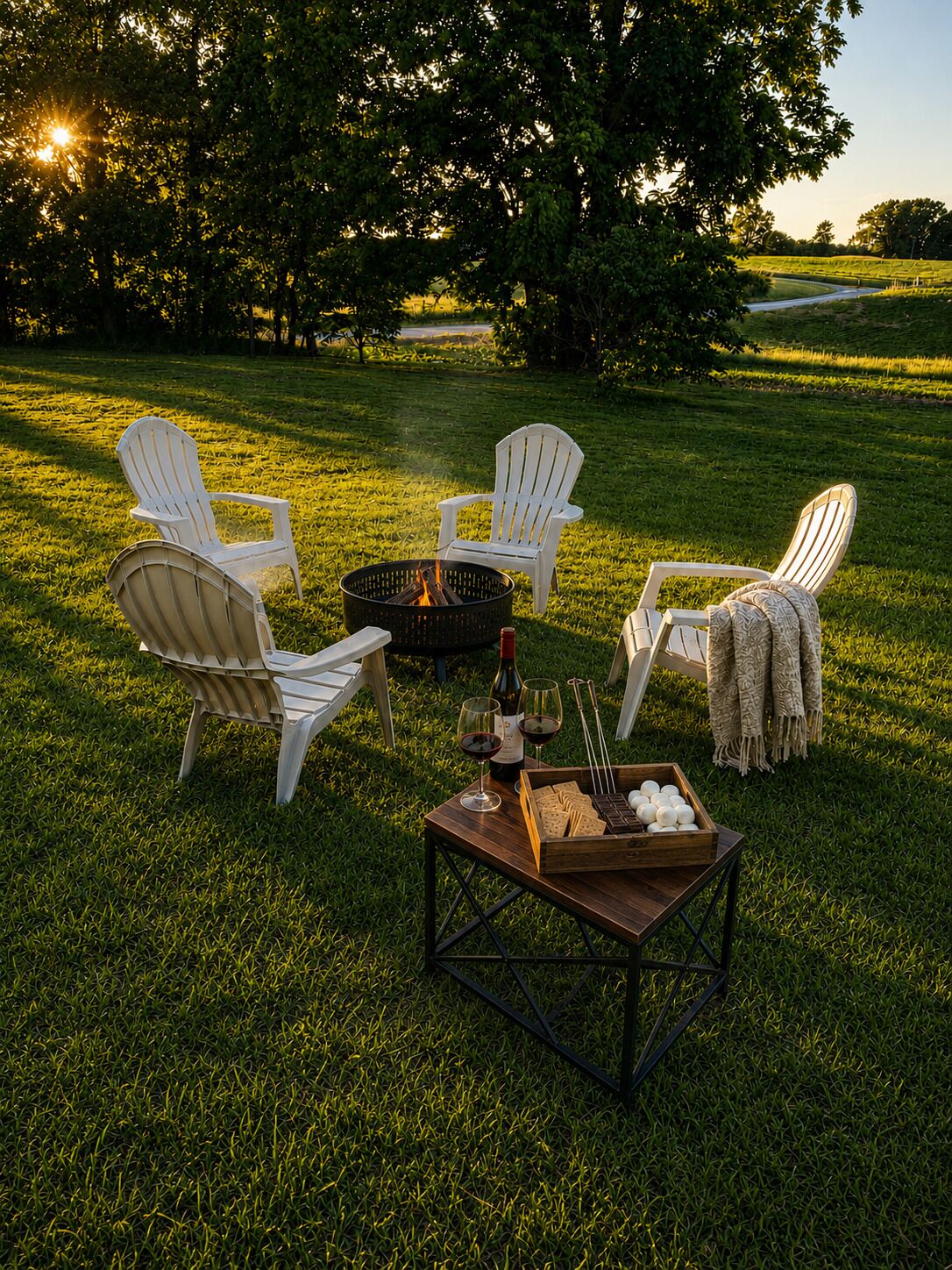 Àrea exterior de l'allotjament