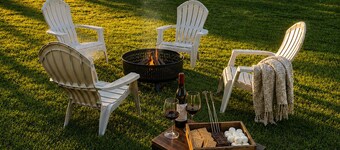 Cozy Tiny Home with Country Sunsets and a Firepit