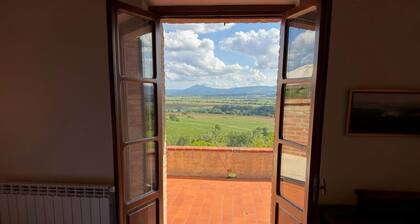 Romantisches Bauernhaus im Weinberg bei Cortona