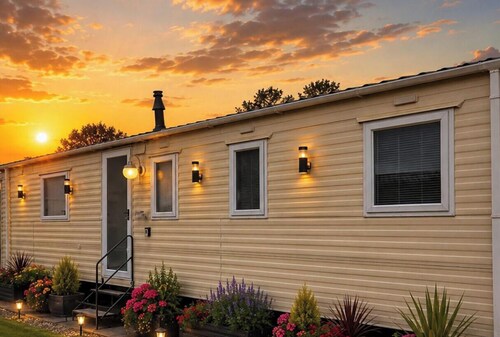 Luxury Cosy Caravan in Cresswell, Northumberland