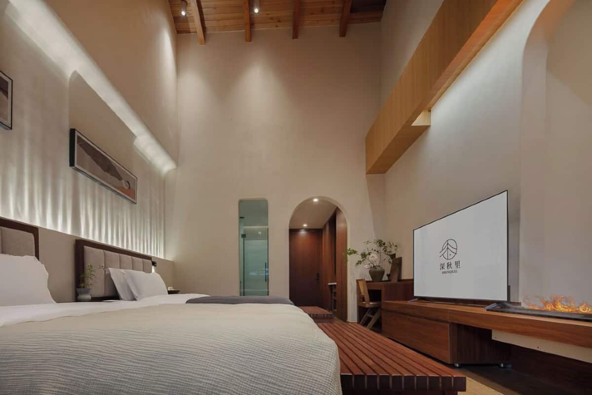Habitació triple de luxe, vistes al turó | Vista des de l'habitació