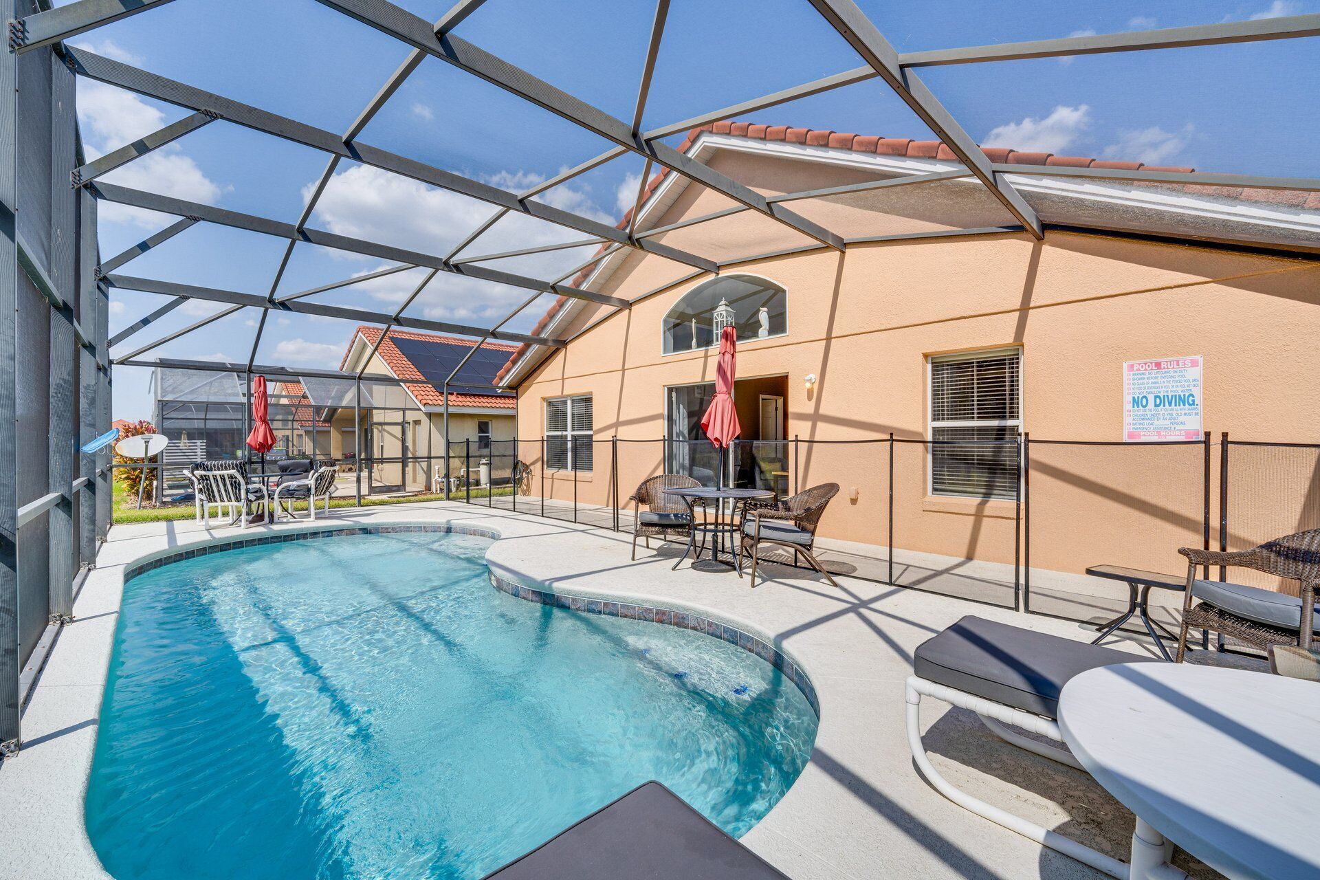 Beheizter Pool