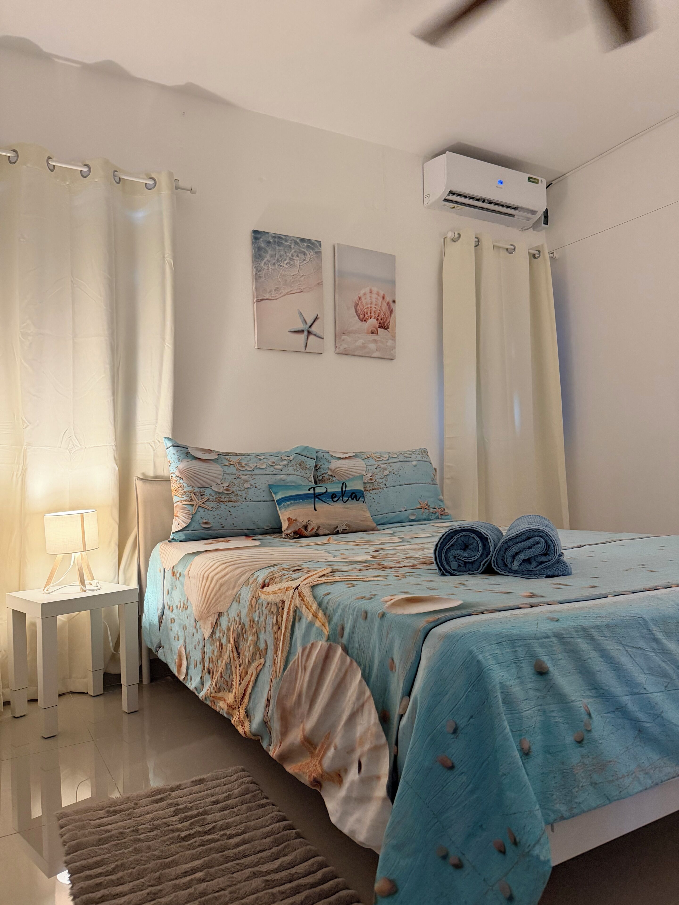2 bedrooms, iron/ironing board, WiFi (free), bed sheets