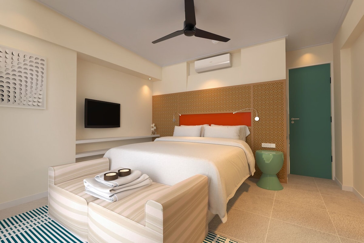 Beach House Garden View | Down comforters, minibar, in-room safe, desk
