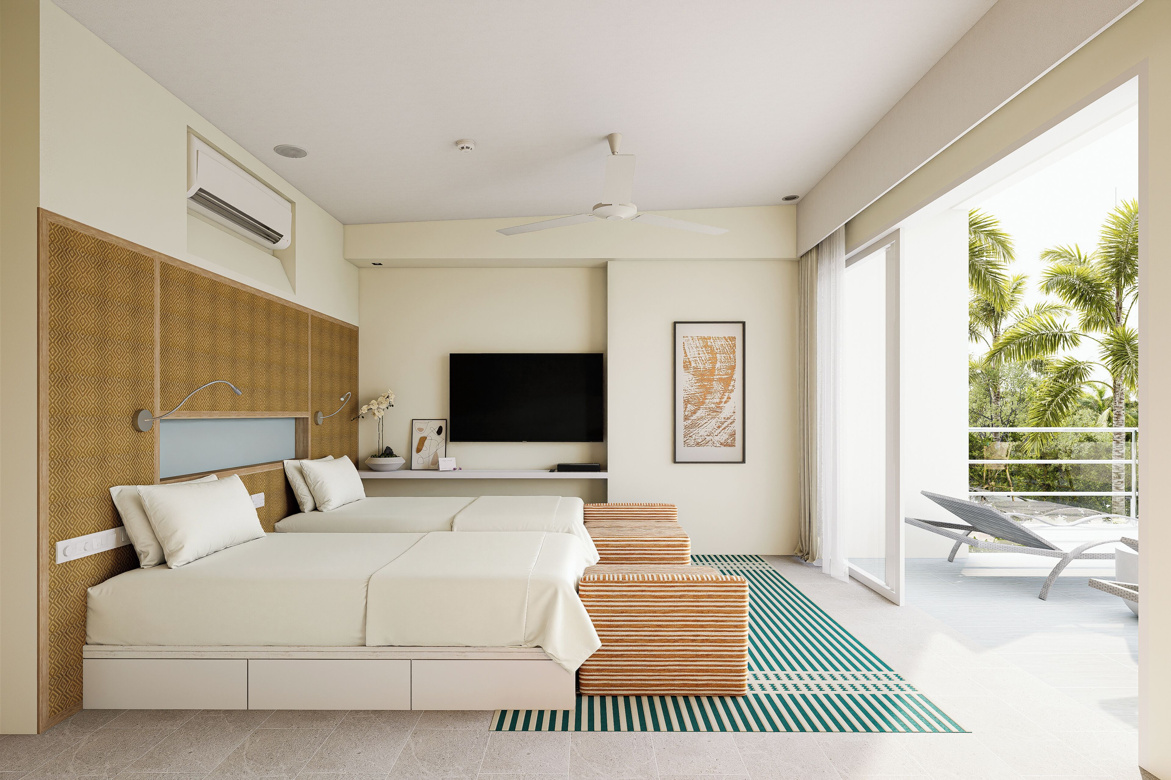 In-room safe, desk, laptop workspace, blackout curtains