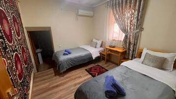 Classic Double or Twin Room, Lanai, City View | Blackout curtains, iron/ironing board (on request), free WiFi